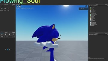 How to make a Sonic game in Roblox Studio Easy Part1 (Animations)