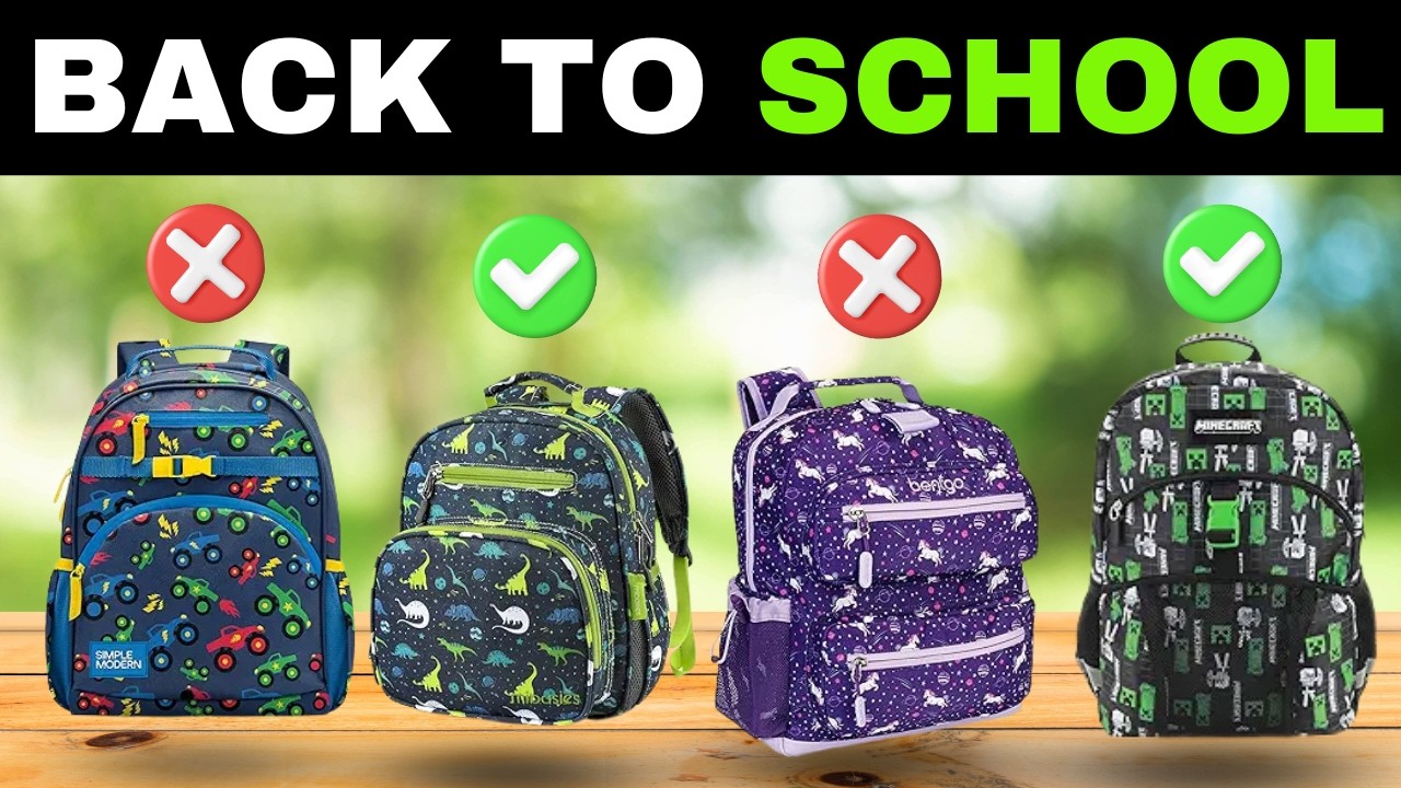 ✓ 7 Best Kids Backpacks for School [2026]? Preschool 