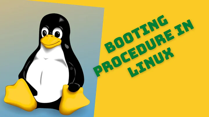 what is the booting procedure in linux? | booting | BIOS | Grub | init | linux | kernel | run level