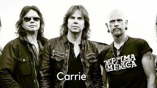 Video thumbnail of "CARRIE BY EUROPE | GUITAR BACKING TRACK WITH ORIGINAL VOCALS"