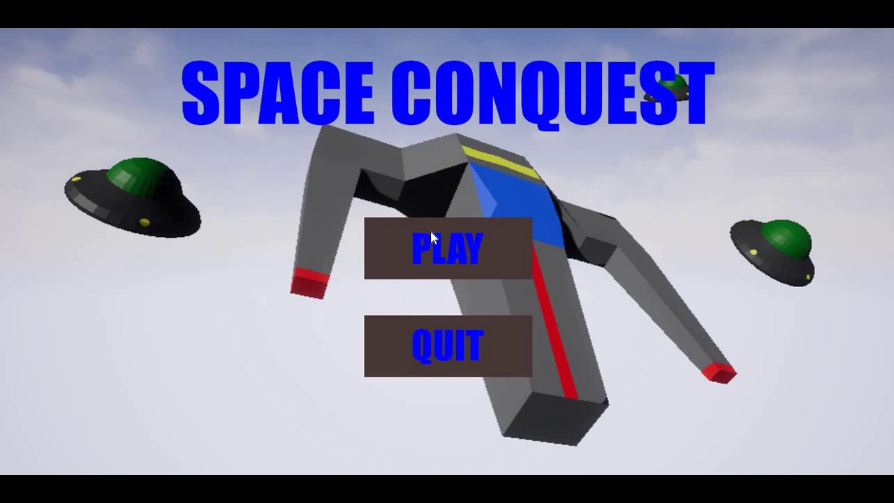 Simple Unreal Engine Top Down Space Shooter | Space Conquest