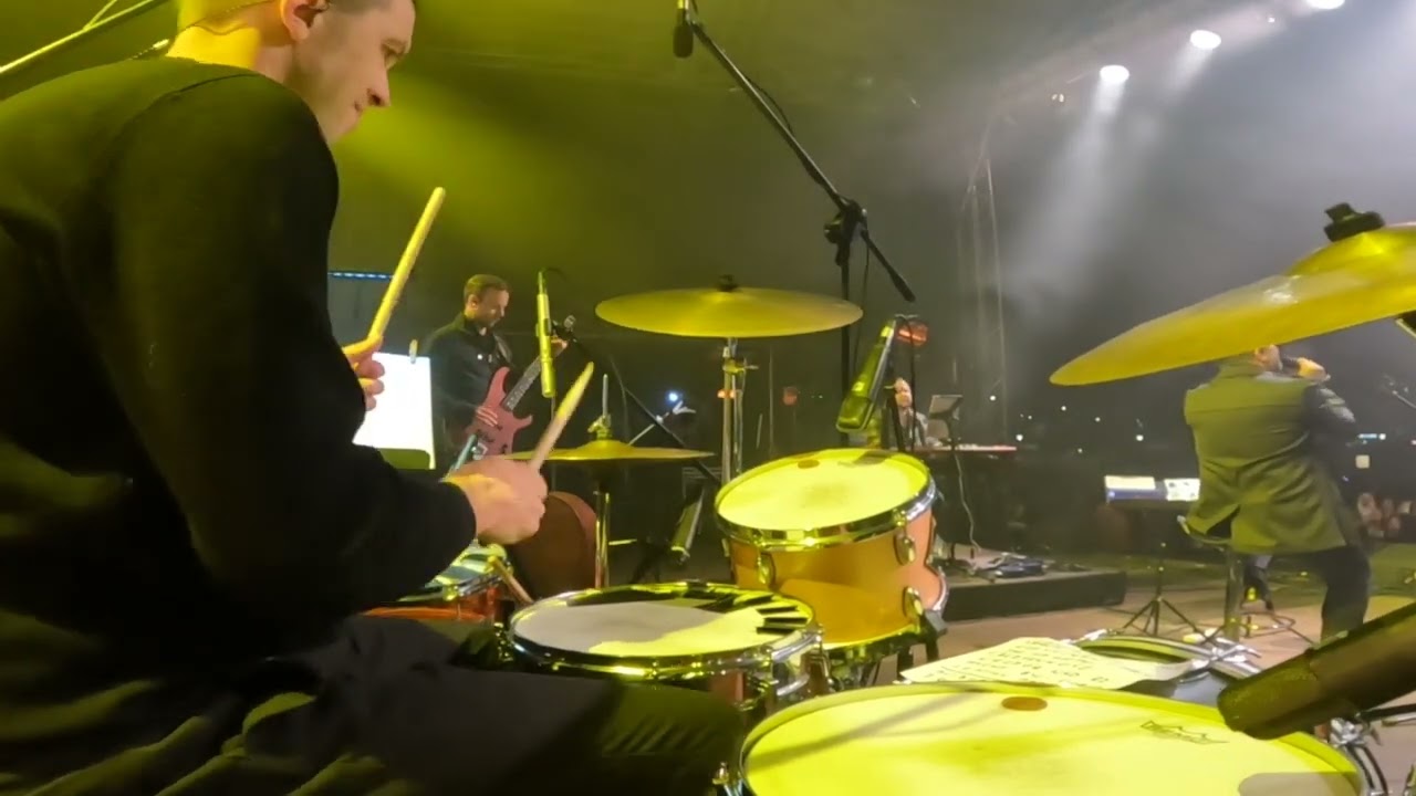 Kuba Badach "Myśmy byli sobie pisani" -  Wojtek Fedkowicz Drumcam FOH+Gopro Sound