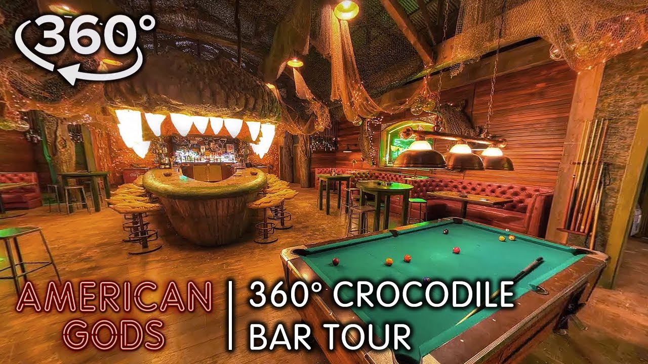 360 Crocodile Bar Tour | American Gods 