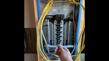 6 tips on installing a sub-panel⚠️(Correction)6’7 to highest breaker ,30”clear space side to side✅