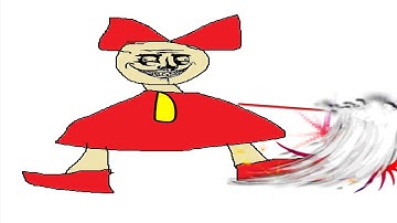 Touhou 14 - Double Dealing Character | Normal Reimu A 1cc | Bombing every single boss attack