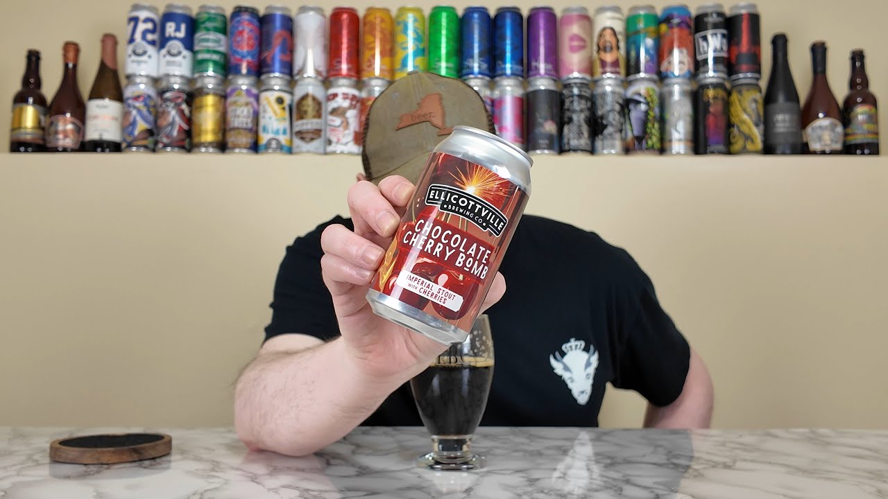 Chocolate Cherry Bomb (Imperial Stout) (2025) | Ellicottville Brewing Company | Beer Review | 