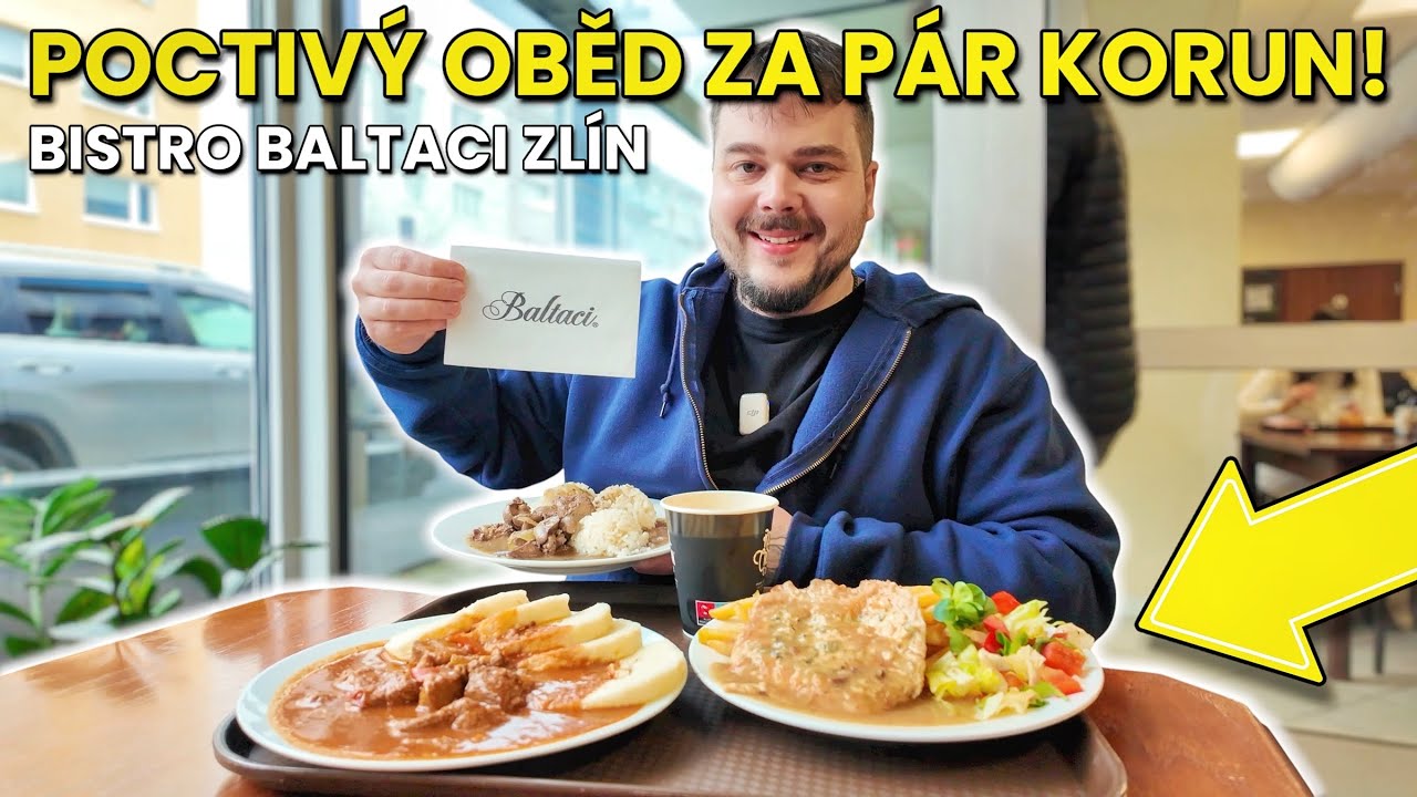 TO SE POVEDLO! SKVĚLÝ MAĎARSKÝ GULÁŠ,JÁTRA NA CIBULCE A STEAK ZA BEZKONKURENČNÍ CENU!🤩BISTRO BALTACI