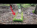 Verlassener Friedhof - bei der Schatzsuche gefunden!! - Sondeln im Wald - lost place