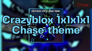 Crazyblox 1x1x1x1 Chase Theme - Incoming Transmission - Forsaken OST (unofficial visualizer)