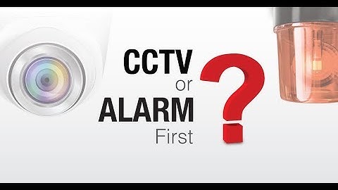 3 In 1 Intelligent Smart Alarm System with CCTV and Application Control