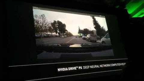 Nvidia demos neural net learning for car vision systems