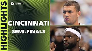 Fils Faces Cobolli; Tiafoe & Nakashima Clash | Cincinnati 2026 Semi-Final Highlights