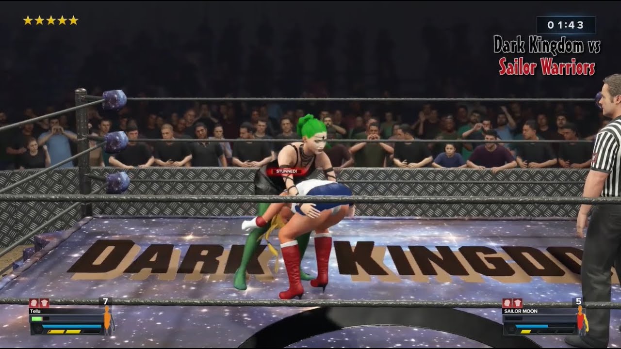 W2 K23  Tellu vs Sailor Moon MODS Iron-Woman match