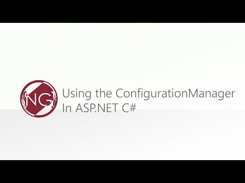 วีดีโอ: Configuration Manager ใน asp net คืออะไร?