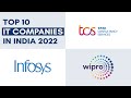 Top 10 it companies in india 2022  best it information technology companies in india  topseee