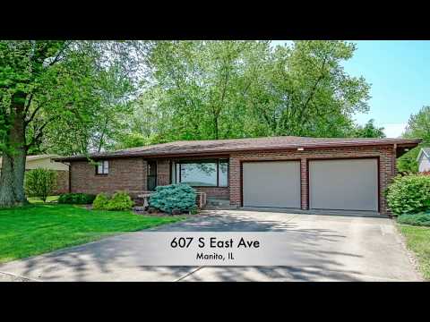 607 S East Ave, Manito, IL home video tour