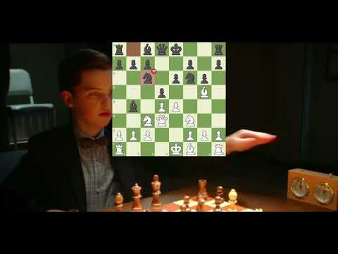 Sheldon and IRS Agent Go Against Each Other in a Chess Match (Analyzed on Chess.com)