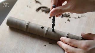 도자기 단소 만들기 : Making ceramic musical instruments [ONDO STUDIO]