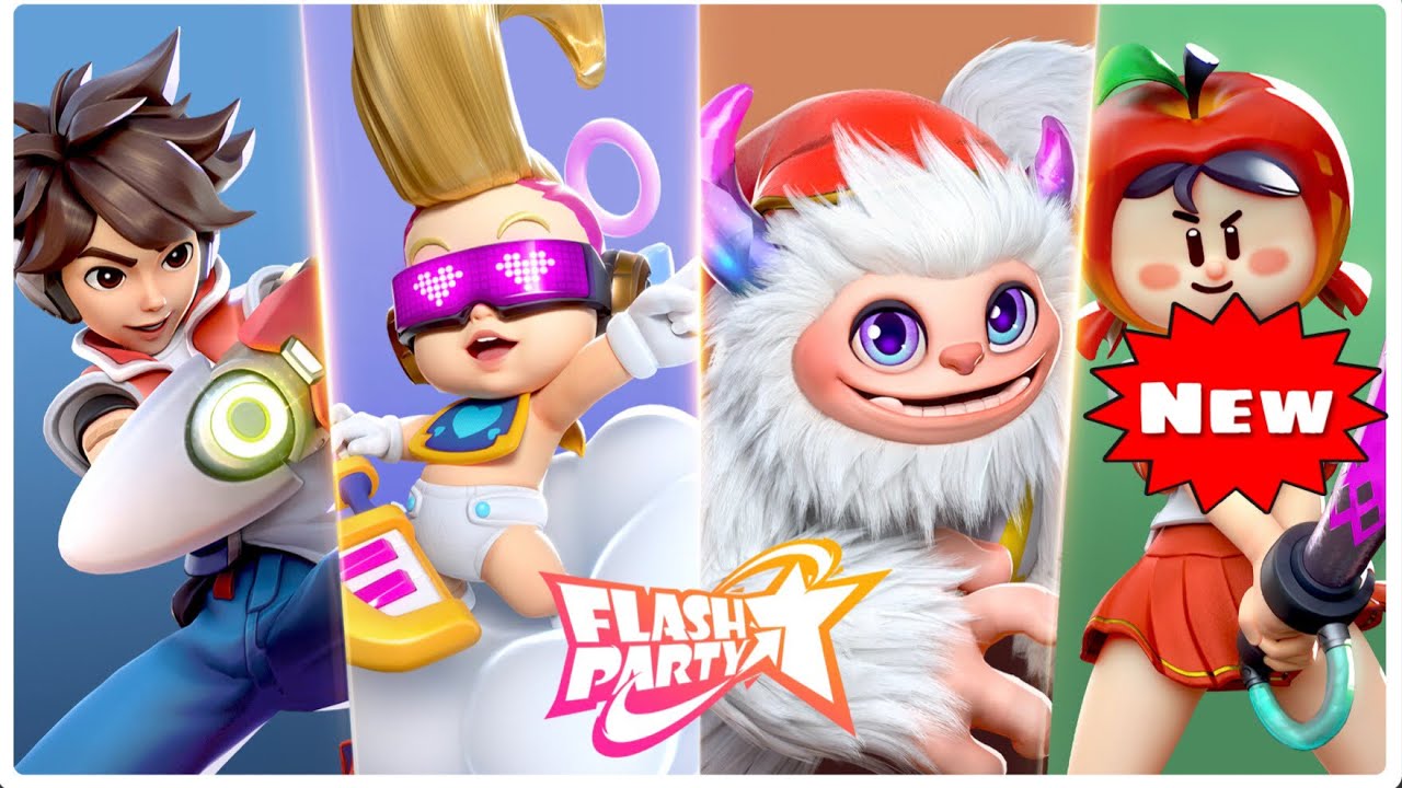 Flash Party - Beta Test Gameplay ➤ ⓎⓃⓇ