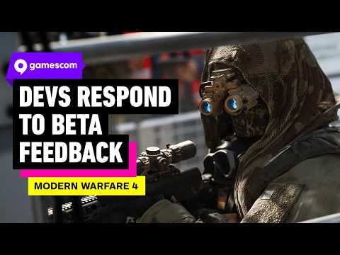Call of Duty: Modern Warfare 4 Devs Respond to Beta Feedback | gamescom 2026 thumbnail
