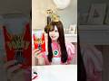 PRINCESS EATS CARDBOARD POCKY -JAPANESE SWEETS- #asmr #princess