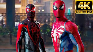 Spider-Man 2 All Cutscenes Full Movie (2023) 4K ULTRA HD screenshot 5