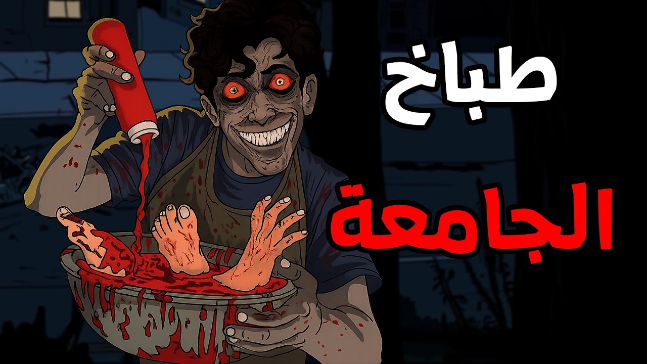 طباخ الجامعة    | قصص رعب انيميشن 2026 | قصة رعب انيميشن