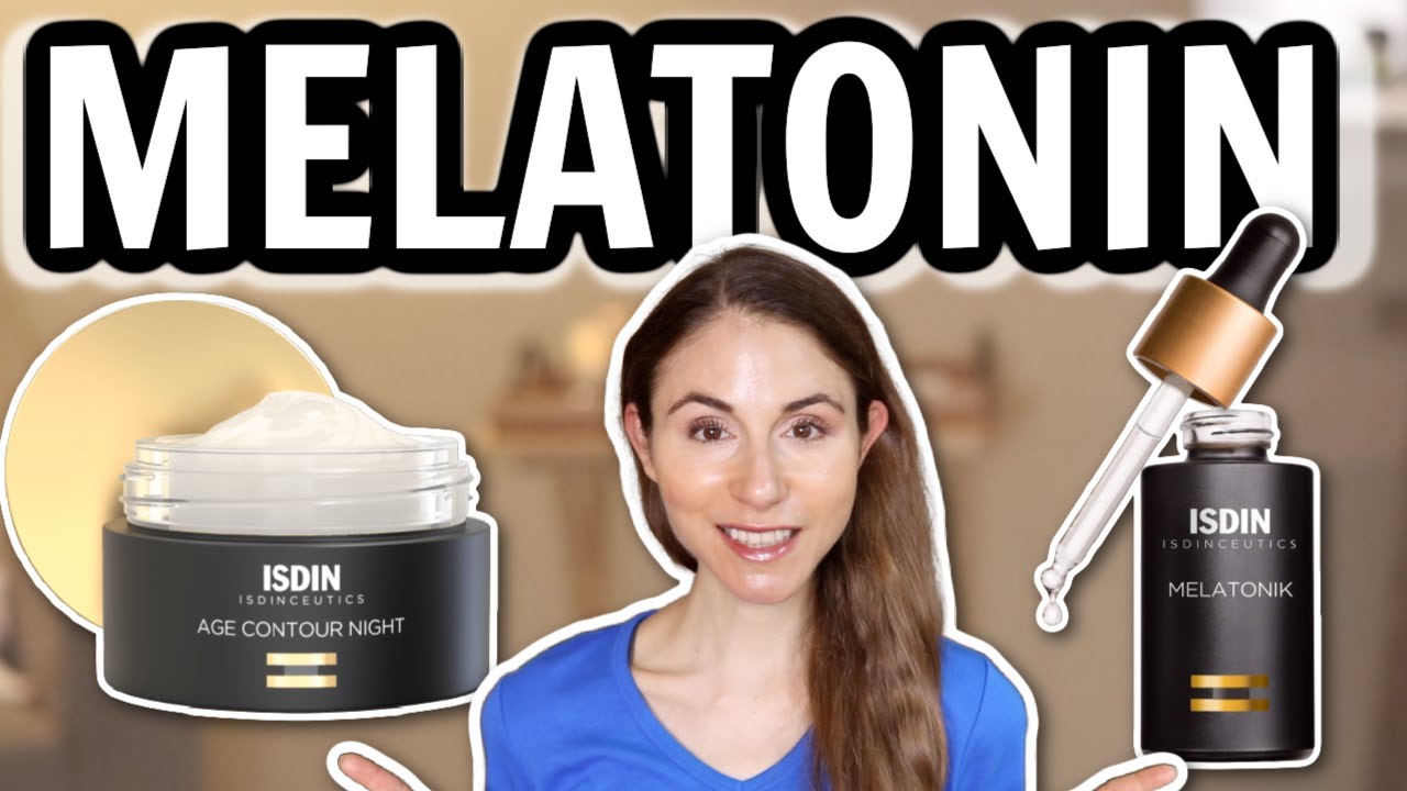 ANTIAGING MELATONIN SKIN CARE 😮 ISDIN MELATONIK REVIEW 😮 DERMATOLOGIST