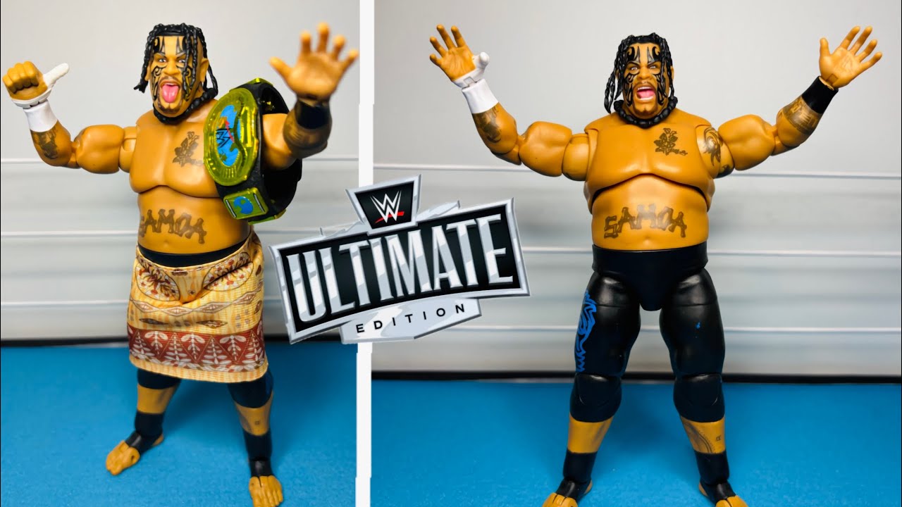 WWE ULTIMATE EDITION SERIES 29 UMAGA FIGURE REVIEW 