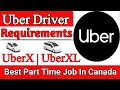 Uber Canada | Uber driver app | Uber car requirements 2021 | uber driver sign up | uber application