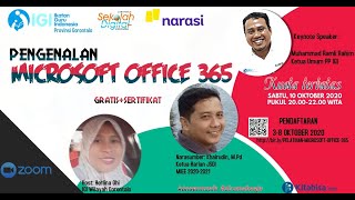 DIKLAT IGI TERPUSAT Wilayah Gorontalo: Pengenalan Microdoft Office 365