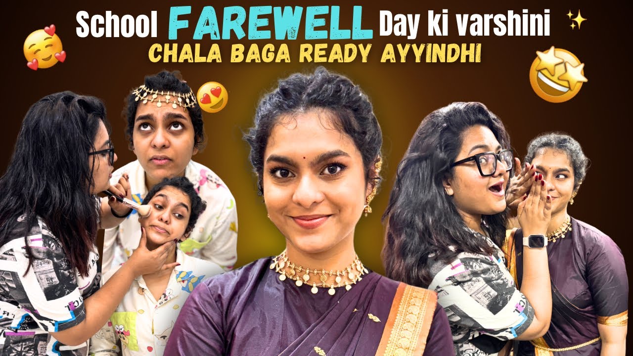 Mana varshini ki most important day Farewell☺️❤️