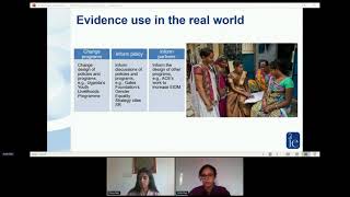 Panel 21.2 | How are impact evaluations, systematic reviews and evidence gap maps used and how to...