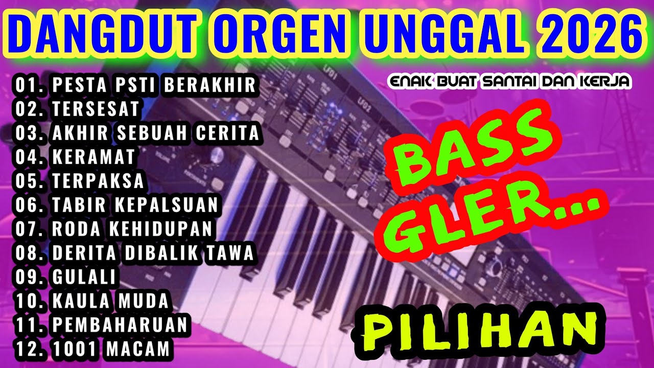 DANGDUT ORGEN TUNGGAL PESTA PASTI BERAKHIR- KUMPULAN LAGU RHOMA IRAMA PILIHAN TERLARIS ENAK BANGET