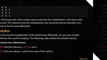 Efficiently Multiply Two DataFrames in Python with Pandas