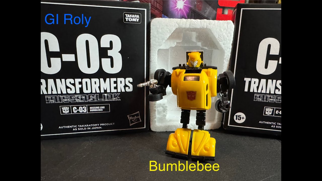 Transformers Missing Link C-03 Bumblebee & C-04 Cliffjumper In-Hand Images - Transformers