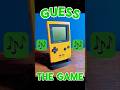 Guess The Game Boy Game- Volume 4  #videogames #gamingmusic
