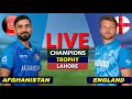 Afghanistan vs England, Champions Trophy | Live Cricket Match Today | AFG vs ENG CT Match Live