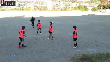 サッカー練習パート１