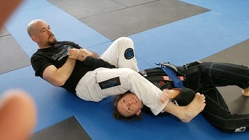 Double Under Pass - 5 - Papercutter Armbar
