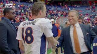 Peyton Manning \& Hall of Fame Quarterback John Elway Breakdown 'The Drive'