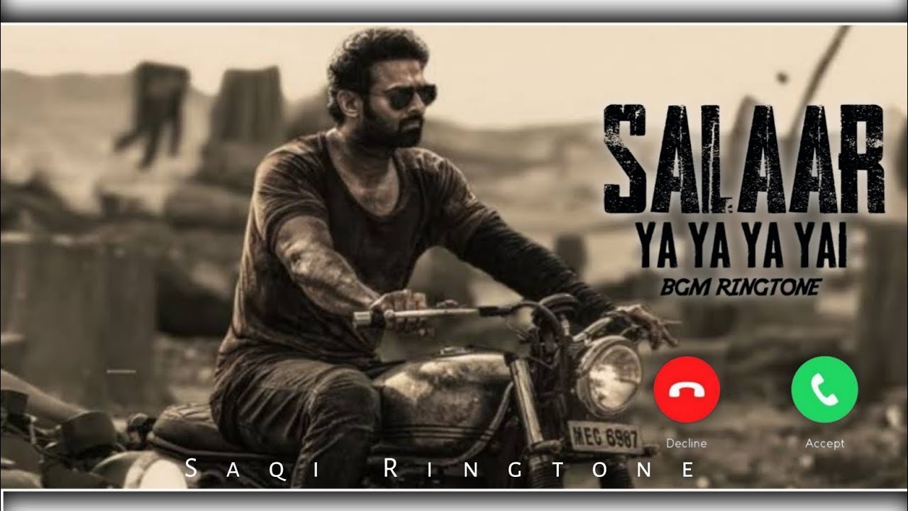 Salaar Ya Ya Ya Yai Bgm Ringtone Salaar Ringtone New Ringtone