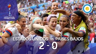 Gol de Estados Unidos ante Países Bajos (2 - 0) - Mundial de Fútbol Femenino FIFA 2019