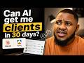Can AI Get Me a Client in 30 Days? I Used Claude + Apify to Try It