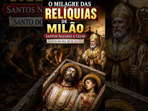 O Milagre das Relíquias de Milão — Santos Nazário e Celso — Santo do Dia 28 de Julho