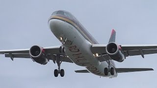 Royal Jordanian Airbus A320-232 JY-AYQ RJ 121 "Mount Ebo" overhead final approach Berlin Tegel