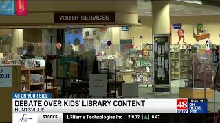 Parents debate over children's library section