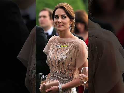 The most expensive Princess Catherine’s dress #royal #catherineelizabeth #princewilliam