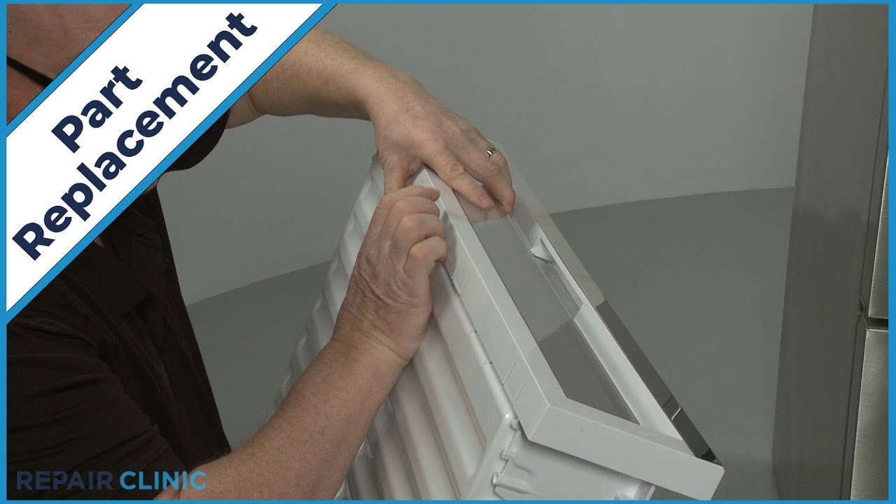 KitchenAid Refrigerator Pantry Drawer Front Replacement W11034025 YouTube