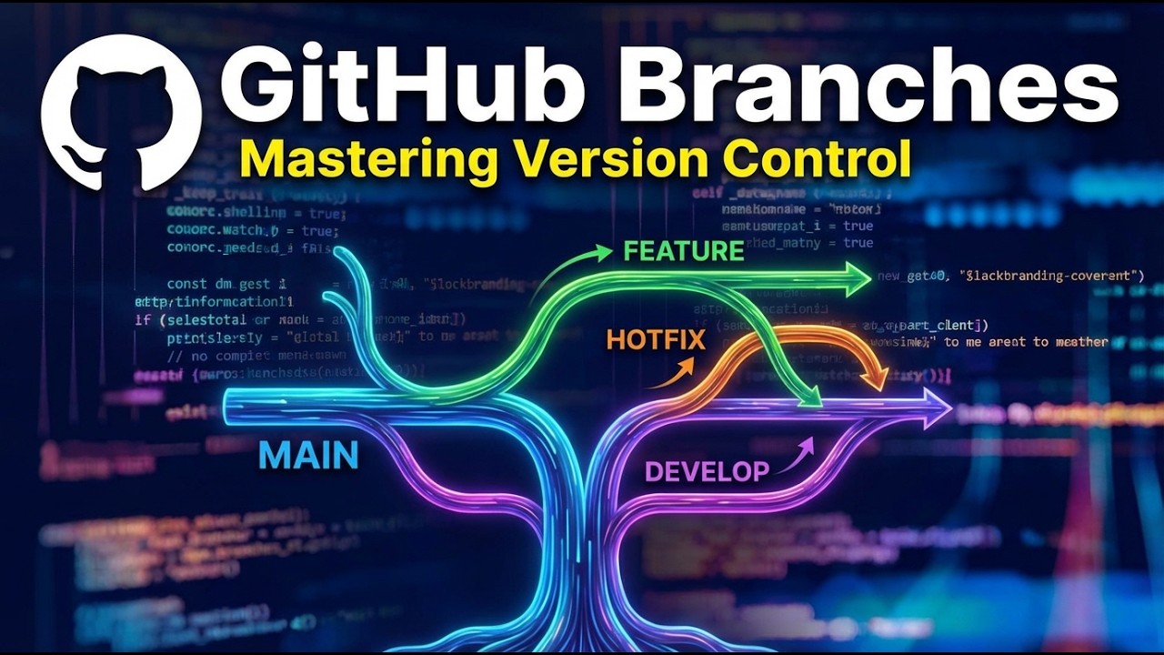 GitHub Branches - YouTube